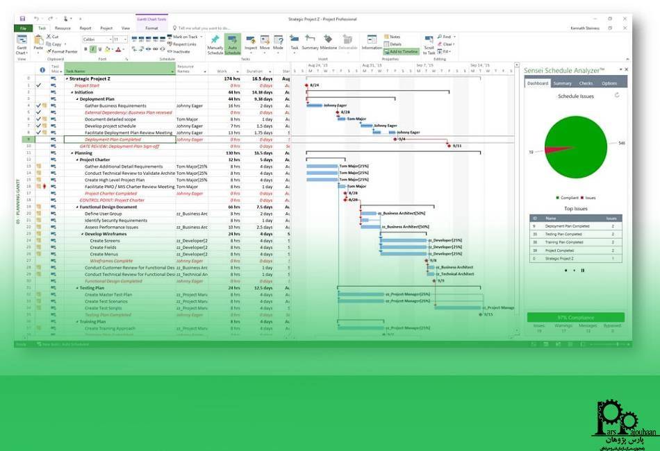 ساخت گزارش با msp